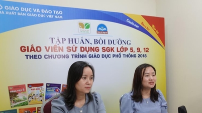Hoàn thành công tác tập huấn giáo viên sử dụng sách giáo khoa mới đối với lớp 5, 9, 12