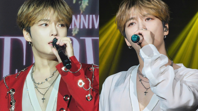 Kim Jae Joong បាន​សម្តែង​ការ​ចូលរួម​រំលែក​ទុក្ខ​ដល់​ទស្សនិកជន​វៀតណាម​ចំពោះ​ការ​ខូចខាត​ដោយ​ព្យុះ​លេខ​៣​ក្នុង​ការ​ប្រគំ​តន្ត្រី​ Flower Garden។