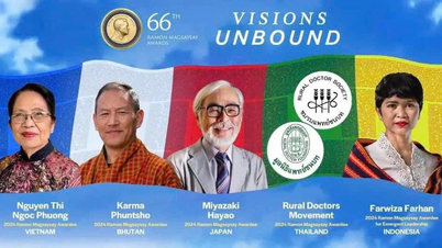 Professor Nguyen Thi Ngoc Phuong was awarded the 'Asian Nobel Prize'