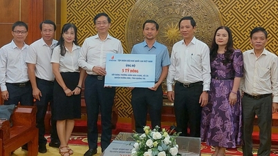 Petrovietnam hỗ trợ Quảng Trị 9,5 tỷ đồng thực hiện các công trình an sinh xã hội