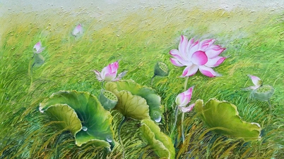 Đưa thời trang vào hội họa