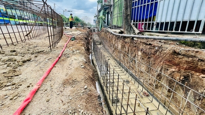 khẩn trương hoàn thành 3km đường mương nước