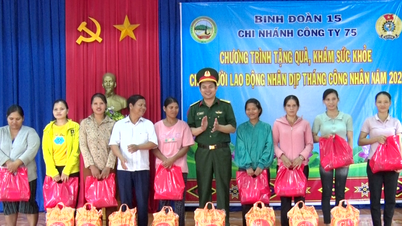 ក្រុមហ៊ុន 75 ផ្តល់អំណោយ និងការពិនិត្យសុខភាពដល់សមាជិកសហជីព និងកម្មករក្នុងស្ថានភាពលំបាក។