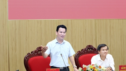 Bộ trưởng Đặng Quốc Khánh làm việc với Lãnh đạo tỉnh Ninh Bình về công tác quản lý tài nguyên và môi trường