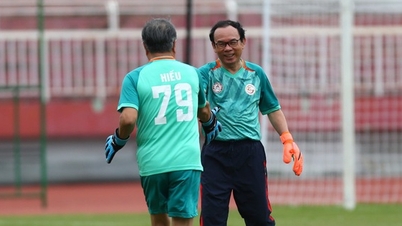 Special match of journalists