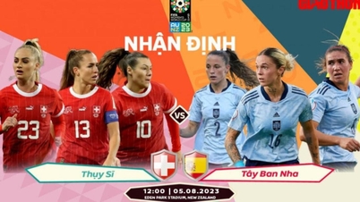 Nhận định, dự đoán kết quả Thụy Sỹ vs Tây Ban Nha, World Cup nữ 2023