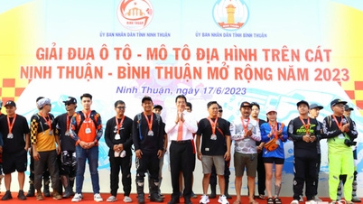 NTO - ការ​បើក​ការ​ប្រណាំង​រថយន្ត​-ម៉ូតូ​ក្រៅ​ផ្លូវ Ninh Thuan នៅ​លើ​ខ្សាច់