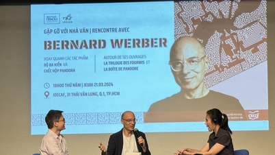 Gặp gỡ nhà văn đương đại nổi tiếng người Pháp Bernard Werber