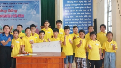 74 thiếu nhi Kbang tham gia lớp kỹ năng sống “Học làm người có ích” | Báo Gia Lai điện tử