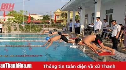 Gần 200 VĐV tranh tài tại Giải bơi, lặn toàn tỉnh năm 2023