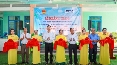 PTSC sponsert 5 Milliarden VND für den Bau eines Kindergartens in Quang Ngai