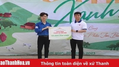 Tam Binh Pharmaceuticals begleitet „Grünen Sommer“ in Thanh Hoa