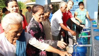 Gần 20 nghìn người dân vùng hạn mặn ở ĐBSCL có nước ngọt sử dụng