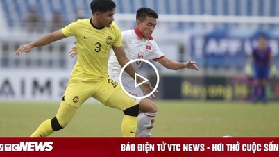 Xem U23 Việt Nam dễ dàng đánh bại U23 Malaysia ở bán kết U23 Đông Nam Á