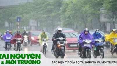 Nhiều nơi xuất hiện mưa rào