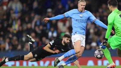 ខ្សែការពារ Man City សប្បាយចិត្តដែលមិនជួប Haaland