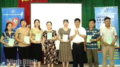 BHXH tỉnh tuyên truyền chính sách BHXH tự nguyện BHYT hộ gia đình