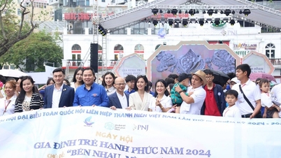 សកម្មភាពទំនាក់ទំនងគ្រួសារដ៏គួរឱ្យរំភើបនៅ Happy Young Family Day 2024