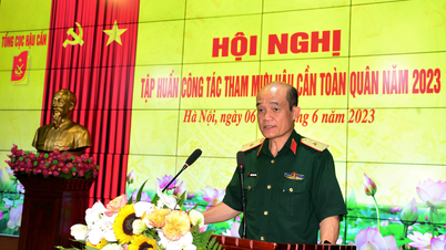 Tổng cục Hậu cần tập huấn công tác tham mưu hậu cần toàn quân năm 2023