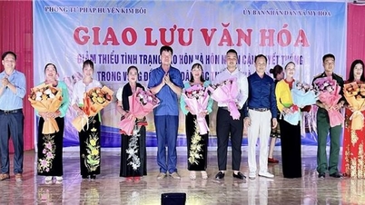 Kim Bôi (Hòa Bình): Giao lưu văn hóa tuyên truyền giảm thiểu tình trạng tảo hôn, hôn nhân cận huyết thống trong vùng đồng bào DTTS