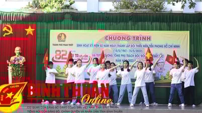 Activities to celebrate the 82nd anniversary of the founding of Ho Chi Minh Young Pioneers Team