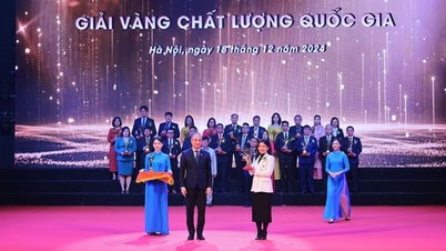 ក្រុមហ៊ុន Nestlé Vietnam ទទួលបានពានរង្វាន់មាសគុណភាពជាតិលើកទី២
