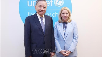 Tổng Bí thư, Chủ tịch nước Tô Lâm gặp Giám đốc điều hành UNICEF