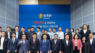 Long An ផ្សព្វផ្សាយការងារនៅ Chungnam Technology Park ប្រទេសកូរ៉េ