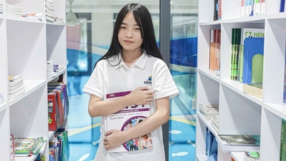 Una niña de sexto grado sorprende al publicar una novela en inglés a nivel mundial.