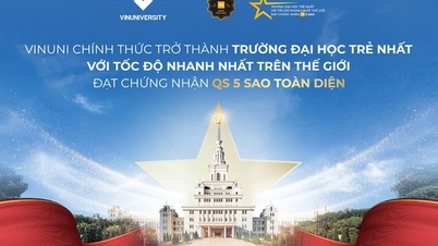 Vinuni trở thành đại học trẻ nhất, với tốc độ nhanh nhất thế giới đạt chứng nhận QS 5 Sao