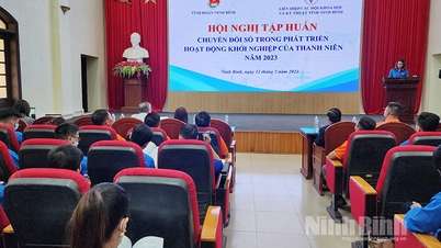 Tập huấn chuyển đổi số trong phát triển hoạt động khởi nghiệp của thanh niên