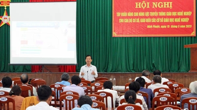 Ninh Phuoc៖ ការបណ្តុះបណ្តាលលើកកំពស់សមត្ថភាពទំនាក់ទំនងអប់រំវិជ្ជាជីវៈ