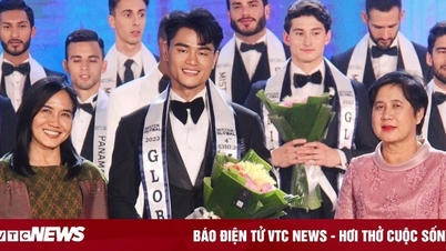 Le Huu Dat won the 4th runner-up position in the 'Global Mister' contest 2023