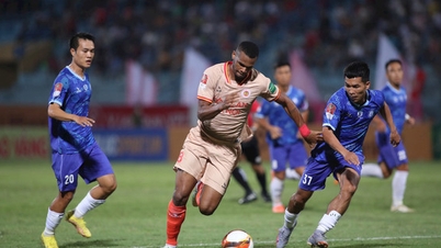 Khanh Hoa FC ទទួល​ក្រុម​ប៉ូលិស​ហាណូយ​ក្នុង​លទ្ធផល​ស្មើ​នៅ​កីឡដ្ឋាន Hang Day