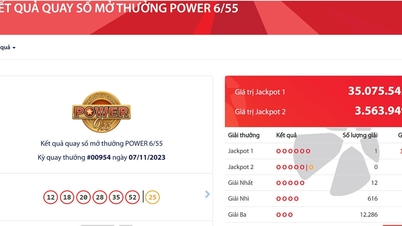 Lại tìm thấy vé số trúng giải độc đắc Vietlott hơn 35 tỷ đồng