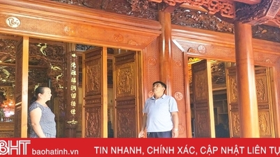 Ông thợ mộc ở Hà Tĩnh được bình chọn nông dân Việt Nam xuất sắc