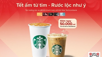 Techcombank និង Starbucks Vietnam នាំមក “កក់ក្តៅពីបេះដូង”