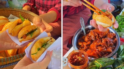 Bánh mì tí hon nổi tiếng ở Huế, giá chỉ 5.000 đồng, khách ăn vài cái mới bõ thèm