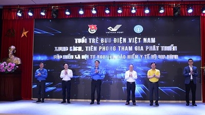 Tuổi trẻ Bưu điện Việt Nam ra quân tuyên truyền, vận động người dân tham gia BHXH, BHYT