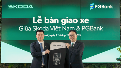 Skoda Vietnam និង PGBank បង្កើនកិច្ចសហប្រតិបត្តិការរបស់ពួកគេតាមរយៈពិធីប្រគល់រថយន្ត Skoda