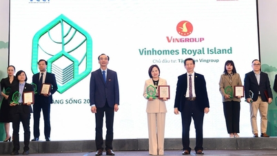 Vinhomes Royal Island được xướng tên ở 2 hạng mục giải thưởng "Dự án đáng sống 2024"