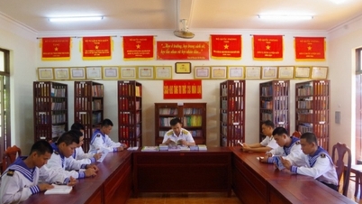 Lan tỏa văn hóa đọc sách tại Lữ đoàn 146 và các đảo trên quần đảo Trường Sa