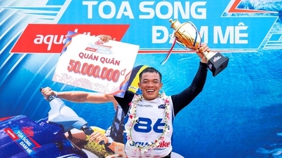 ម្ចាស់ជើងឯកនៃ 'Radiant Aquabike Passion' គឺជាបុរសដែលជួសជុល jetskis