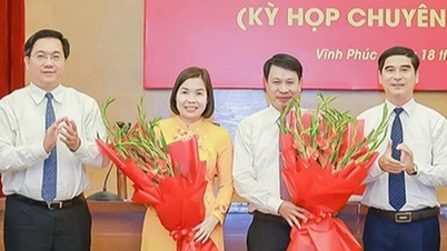 Vĩnh Phúc có thêm nhiều lãnh đạo mới