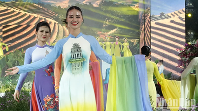 ពិធីបុណ្យ Ao Dai ទីក្រុងហូជីមិញ ឆ្នាំ 2024 រំលឹកខួប 10 ឆ្នាំនៃការអភិវឌ្ឍន៍