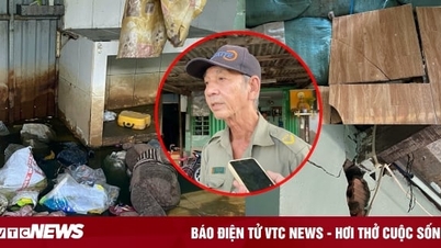 Houses are sinking, people living insecurely next to Thanh Da canal