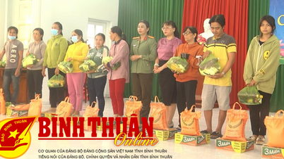 Tặng 180 phần quà cho người nghèo ở huyện Đức Linh