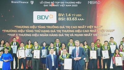 BIDV - Thương hiệu có tốc độ tăng trưởng nhanh nhất Việt Nam 2023
