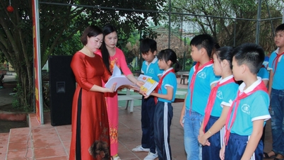 Thai Binh province has 8/8 district-level learning promotion associations.