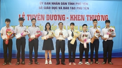 Học sinh giỏi quốc gia cao nhất trước đến nay, Phú Yên chi thưởng 85 triệu đồng